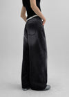 Penilla two-way wide denim pants