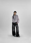 Penilla two-way wide denim pants