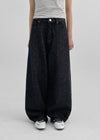 [MADE] Bisco Nonfade Wide Denim Pants
