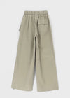 Tinen Nylon Layered Skirt Pants
