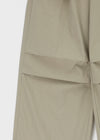Tinen Nylon Layered Skirt Pants