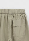 Tinen Nylon Layered Skirt Pants