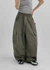 (UNISEX) Banten Banding Wide Balloon Cargo Pants