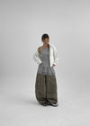 (UNISEX) Banten Banding Wide Balloon Cargo Pants
