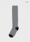 Revki Stripe Long Socks