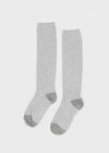 Revki Stripe Long Socks