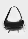 Witton Pocket Buckle Leather Shoulder Bag
