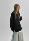 [MADE] Papa Summer Knit Long Sleeve T-shirt (Linen 30%)