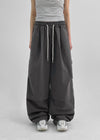 (UNISEX) Melville Carfender Wide Two Way Banding Pants