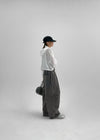(UNISEX) Melville Carfender Wide Two Way Banding Pants