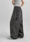 (UNISEX) Melville Carfender Wide Two Way Banding Pants