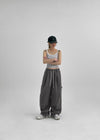(UNISEX) Melville Carfender Wide Two Way Banding Pants