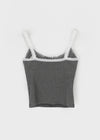 Flavor Lace Button Sleeveless (Built-in Cap)