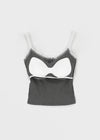 Flavor Lace Button Sleeveless (Built-in Cap)
