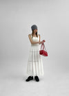 Muffold leather shoulder bag