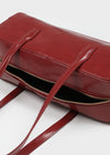 Muffold leather shoulder bag