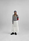 Edmund Button Wrap Cashmere Knit Cardigan