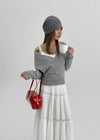 Edmund Button Wrap Cashmere Knit Cardigan