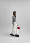 Edmund Button Wrap Cashmere Knit Cardigan