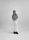 Edmund Button Wrap Cashmere Knit Cardigan