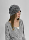 Cubedi Pattern See-Through Beanie