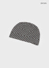 Cubedi Pattern See-Through Beanie