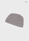 Cubedi Pattern See-Through Beanie