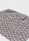 Cubedi Pattern See-Through Beanie