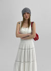 Flavor Lace Button Sleeveless (Built-in Cap)