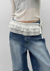 Rakuin Pleats Lace Belt