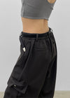 Kowang Silver Tip Leather Belt