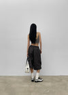 Maruten Crop Strap Sleeveless (Built-in Cap)