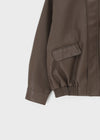 Carloan Loose Fit Leather Jumper
