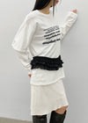 Rakuin Pleats Lace Belt