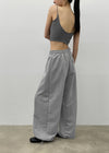Maruten Crop Strap Sleeveless (Built-in Cap)