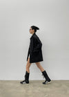Rotian Leather Half Jacket