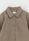 Rotian Leather Half Jacket