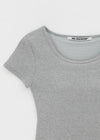 [MADE] Easy Basic V-Neck U-Neck Short Sleeve T-shirt (Built-in Cap)