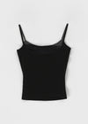 [MADE] Easy Basic V-Neck Strap Sleeveless (Built-in Cap)