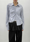 Annton Drape Stripe Shirt