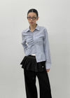 Annton Drape Stripe Shirt