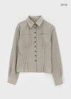 Annton Drape Stripe Shirt