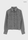 Annton Drape Stripe Shirt