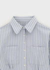 Annton Drape Stripe Shirt