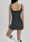 [MADE] Kerry Sleeveless Mini One Piece (Built-in Cap)