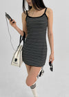 [MADE] Kerry Sleeveless Mini One Piece (Built-in Cap)