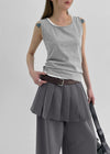 Gelv Stud Leather Belt (Cowhide)