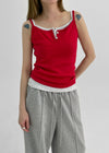 Ethylo Button Strap Sleeveless