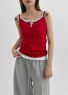 Ethylo Button Strap Sleeveless
