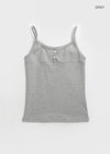 Ethylo Button Strap Sleeveless